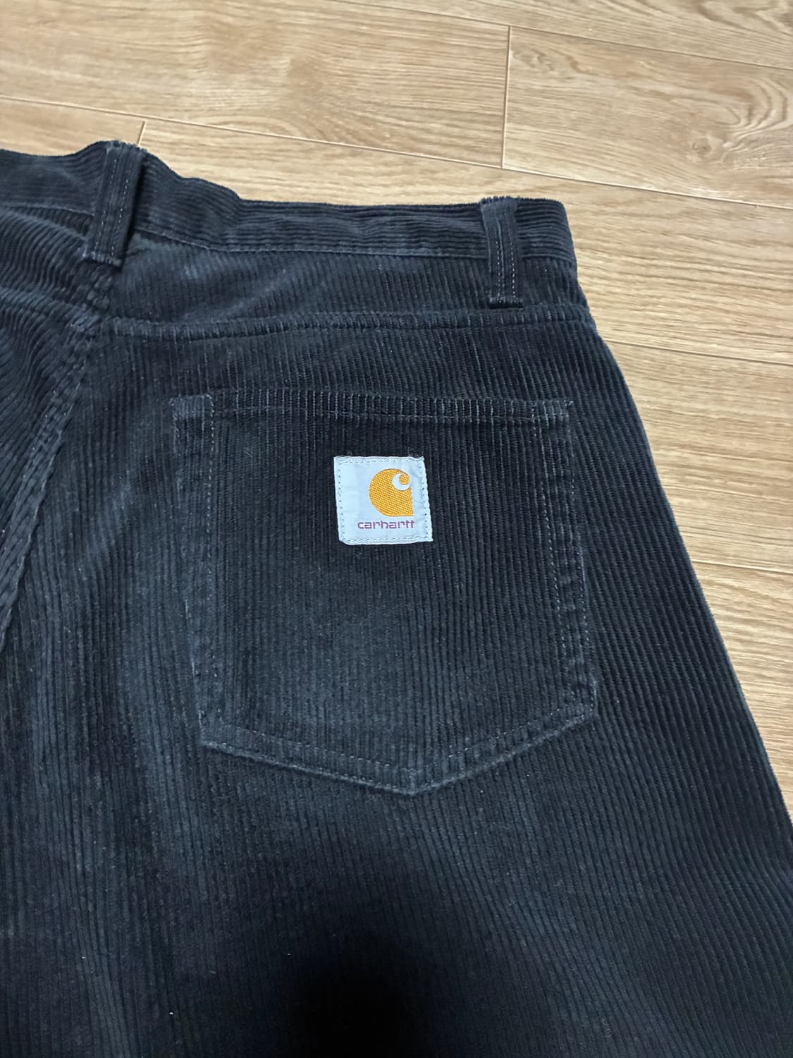 32) 칼하트 wip 런던 코듀로이 골덴 팬츠 블랙 상품이미지5