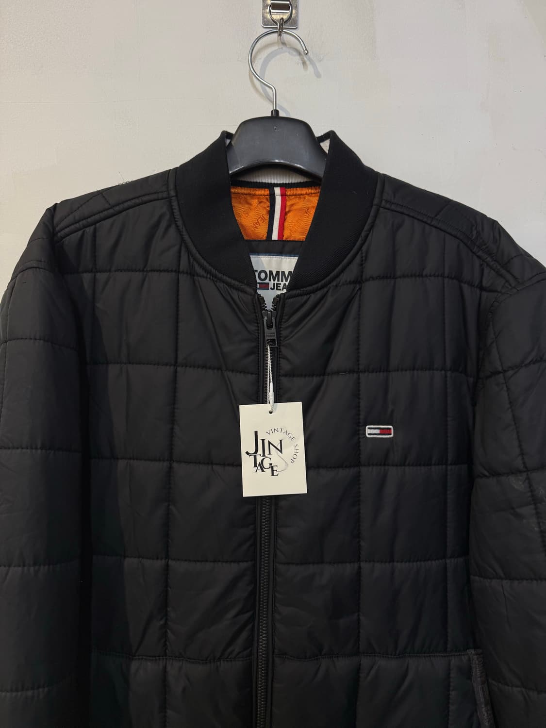 타미힐피거 블랙 패딩자켓 상품이미지2