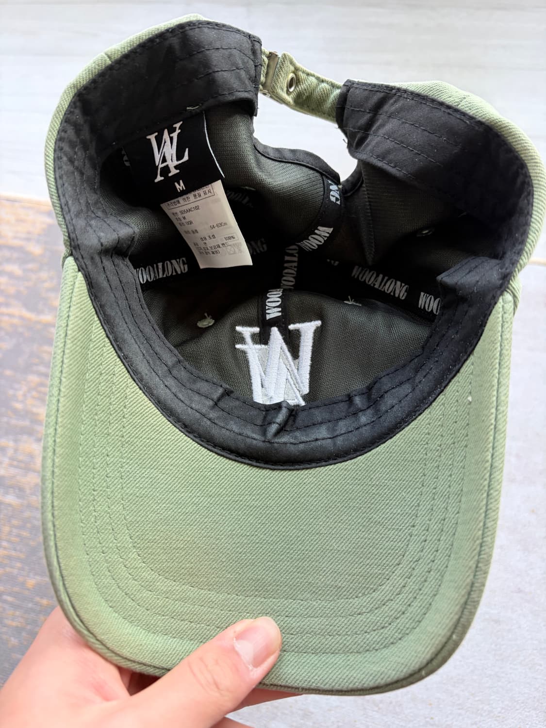 우알롱 모자 M 상품이미지2