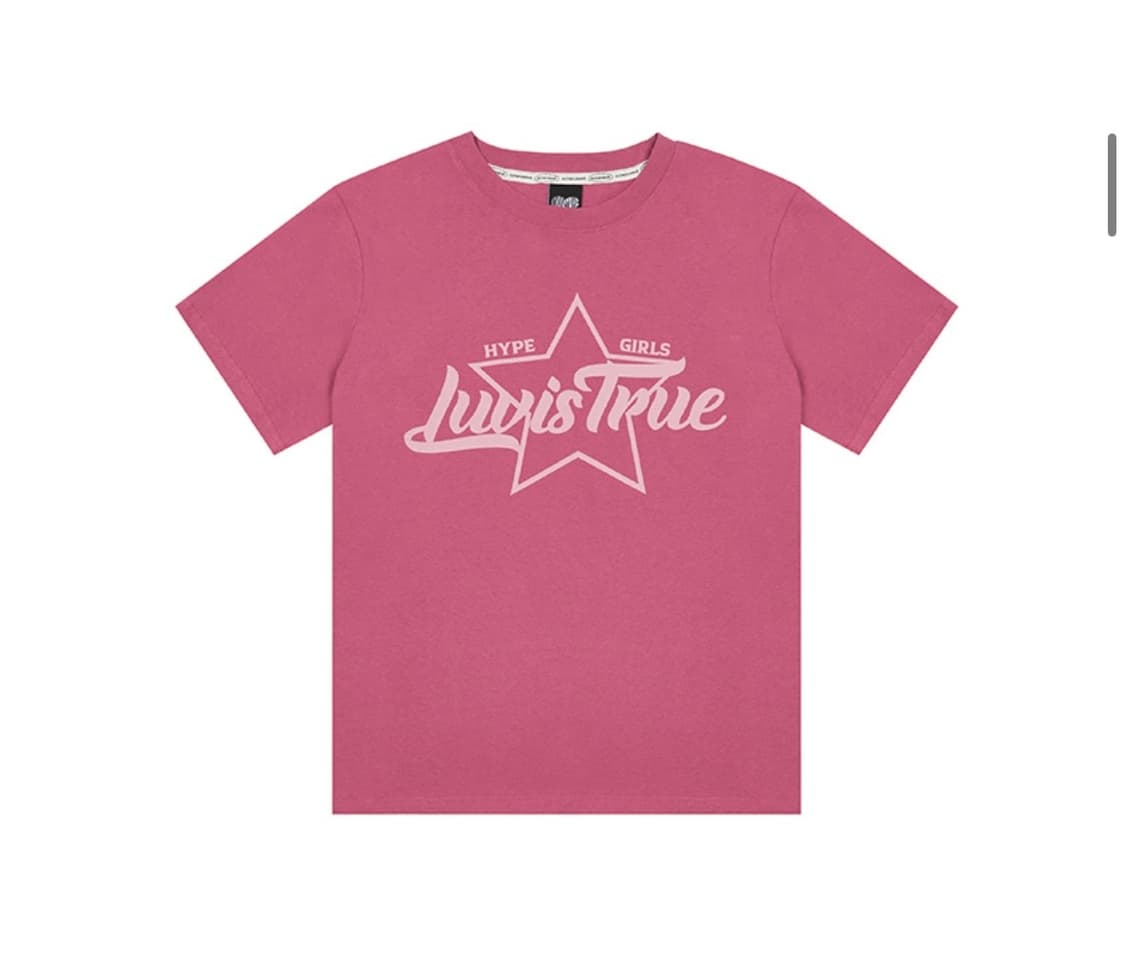 LUV IS TRUE 반팔 pink 상품이미지1