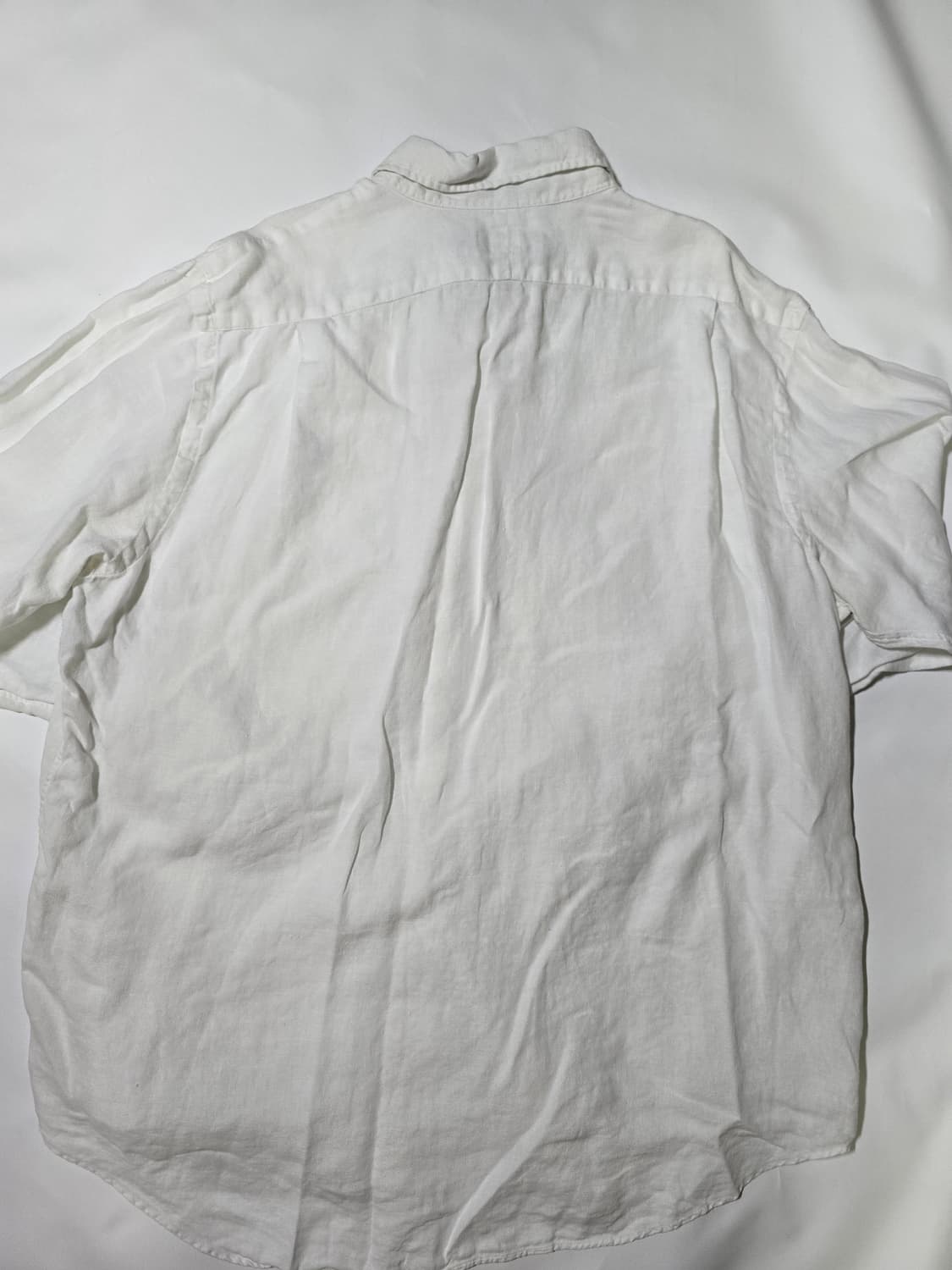 폴로랄프로렌 린넨 흰색 셔츠(XL) 상품이미지2