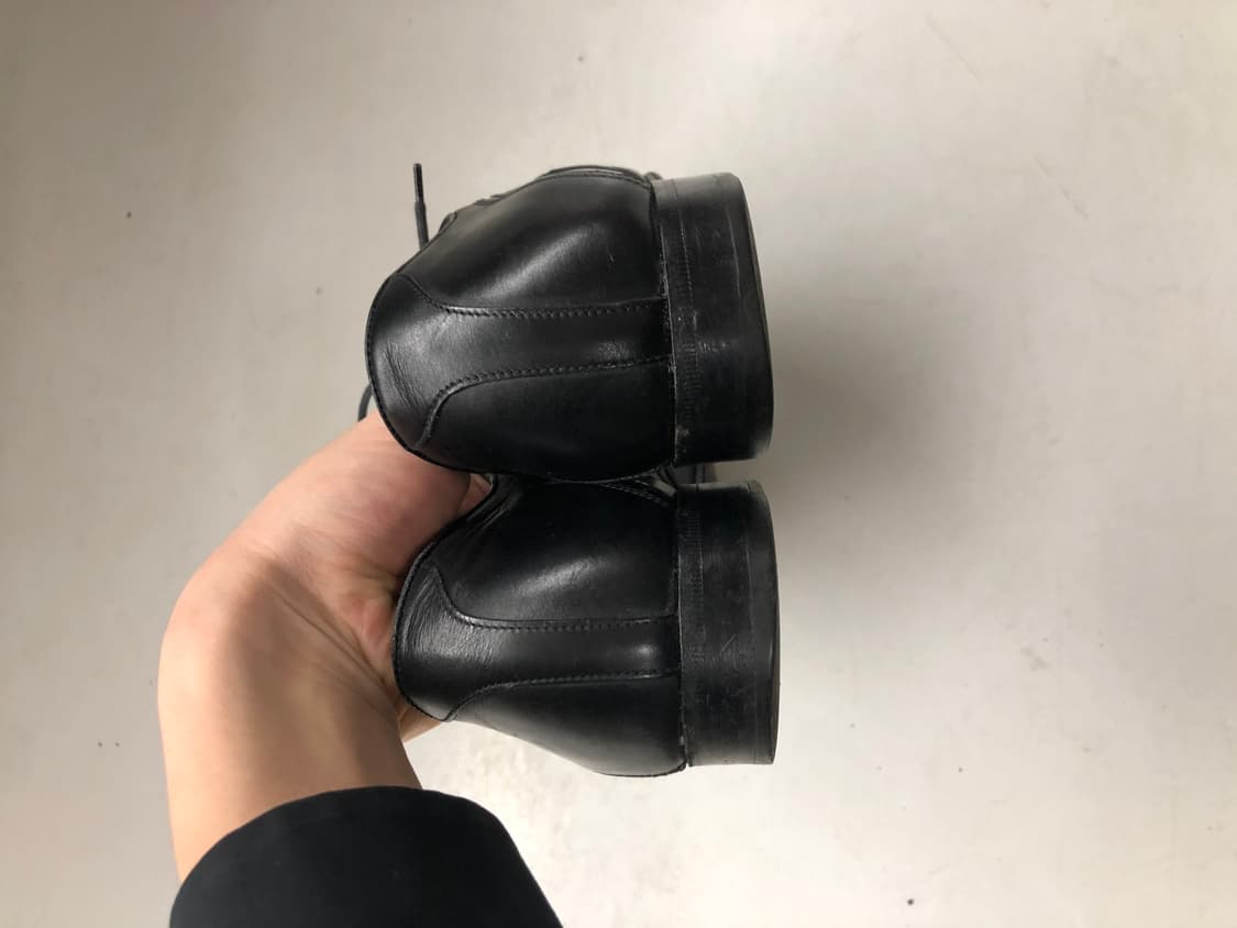 Prada 스퀘어토 더비슈즈 UK8.5 상품이미지8