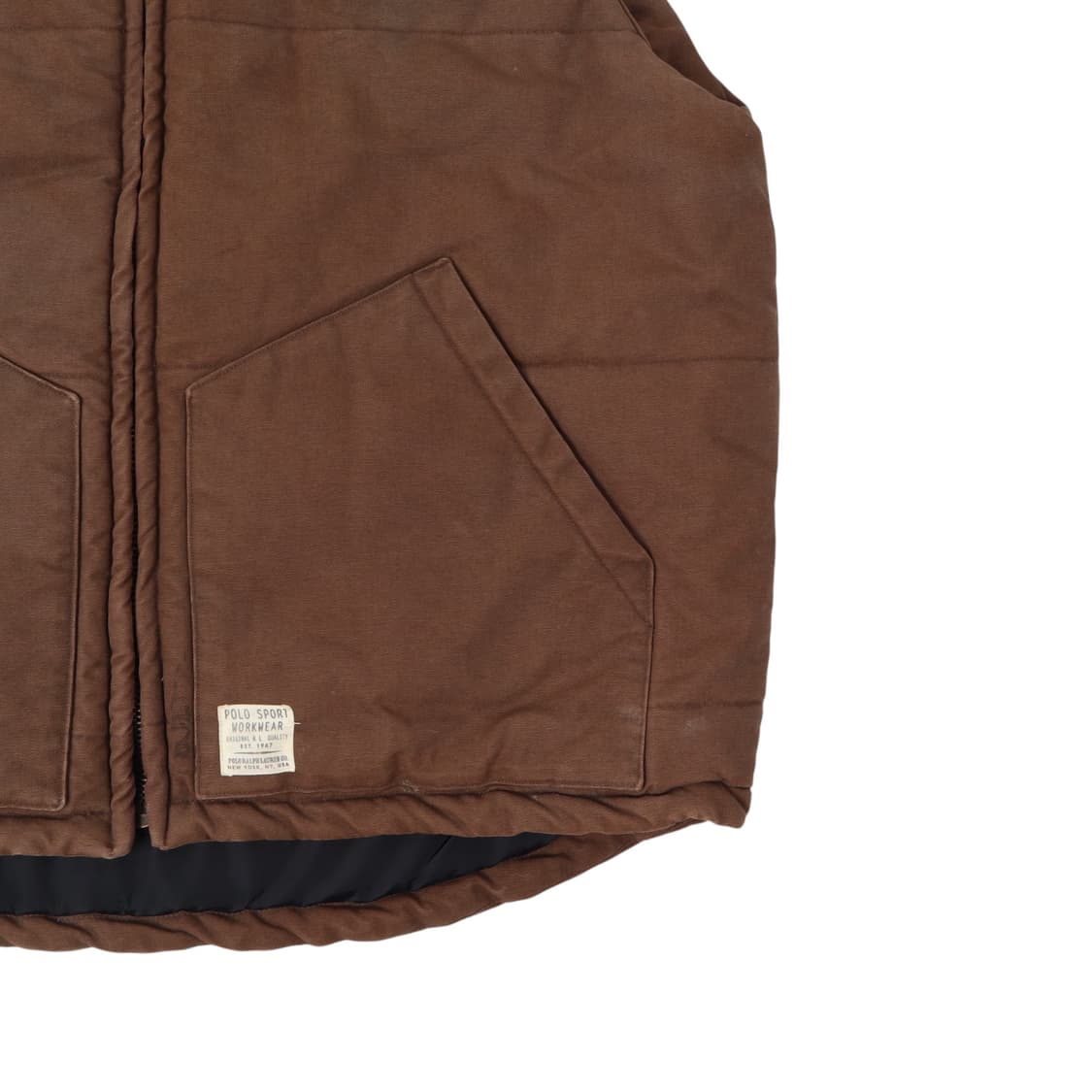 폴로 스포츠 브라운 워크 웨어 베스트 상품이미지3