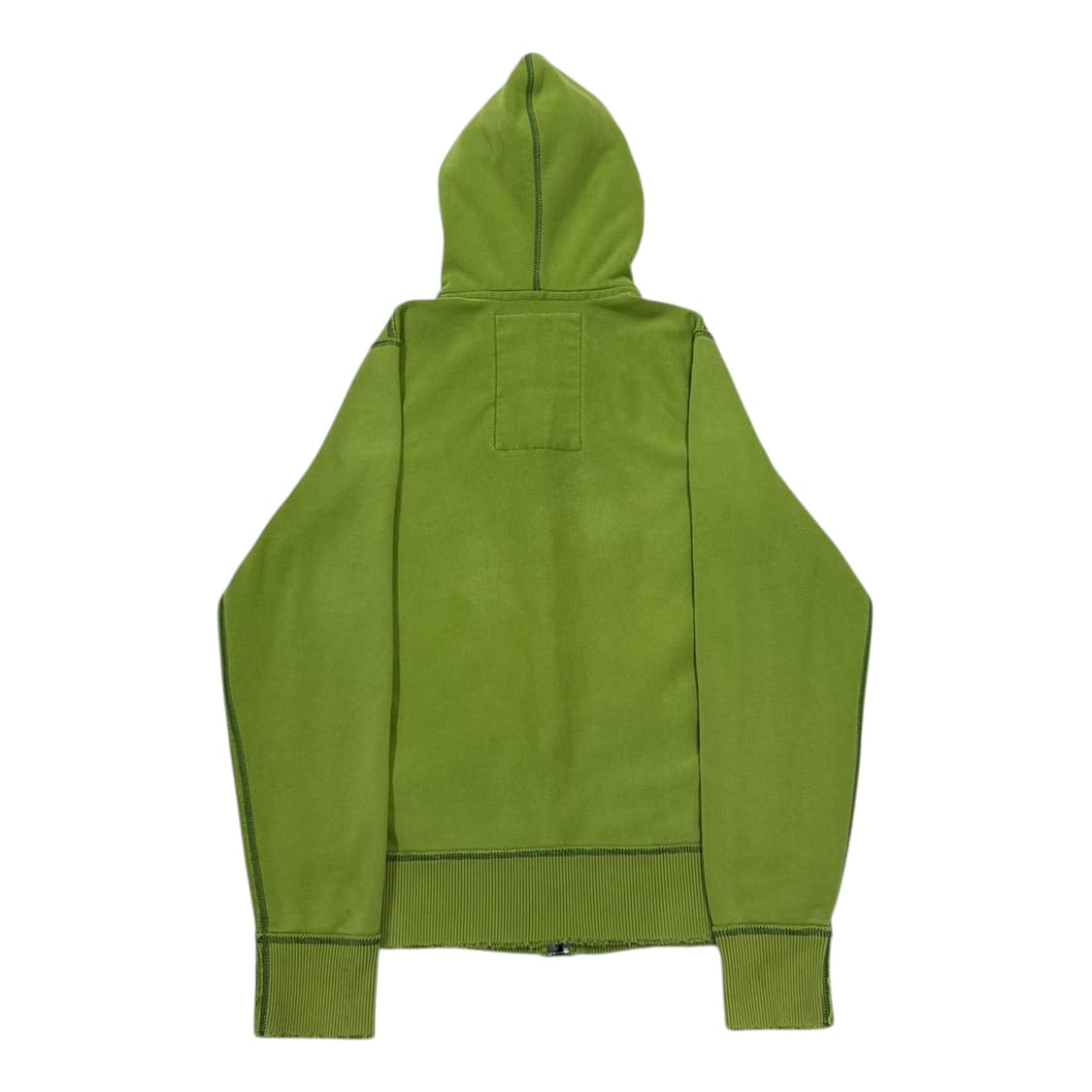 아베크롬비 빈티지 양홍원 그린 데미지 그런지 Y2K 후드집업 자켓 L 상품이미지3