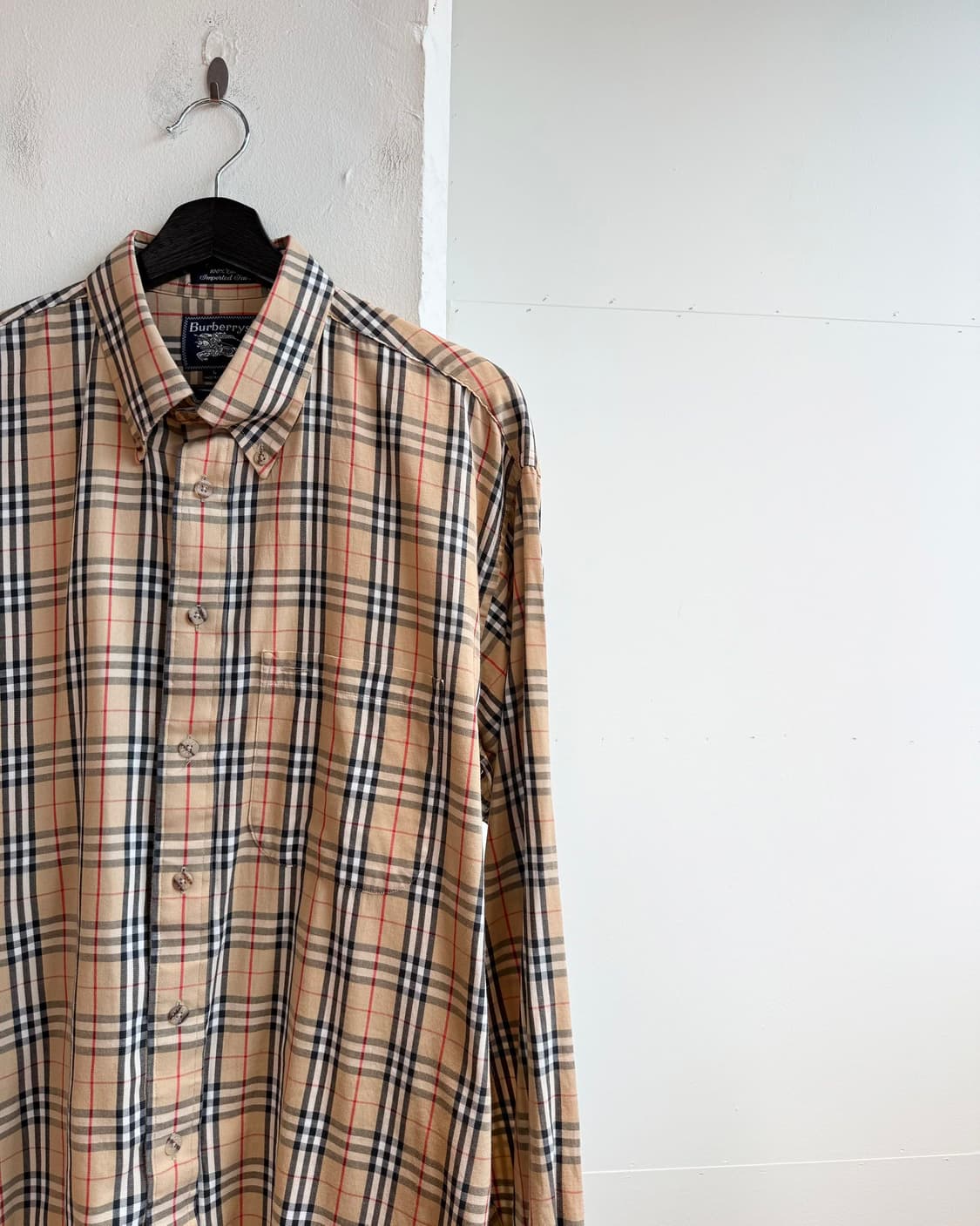 버버리 브라운 노바체크 셔츠  상품이미지5