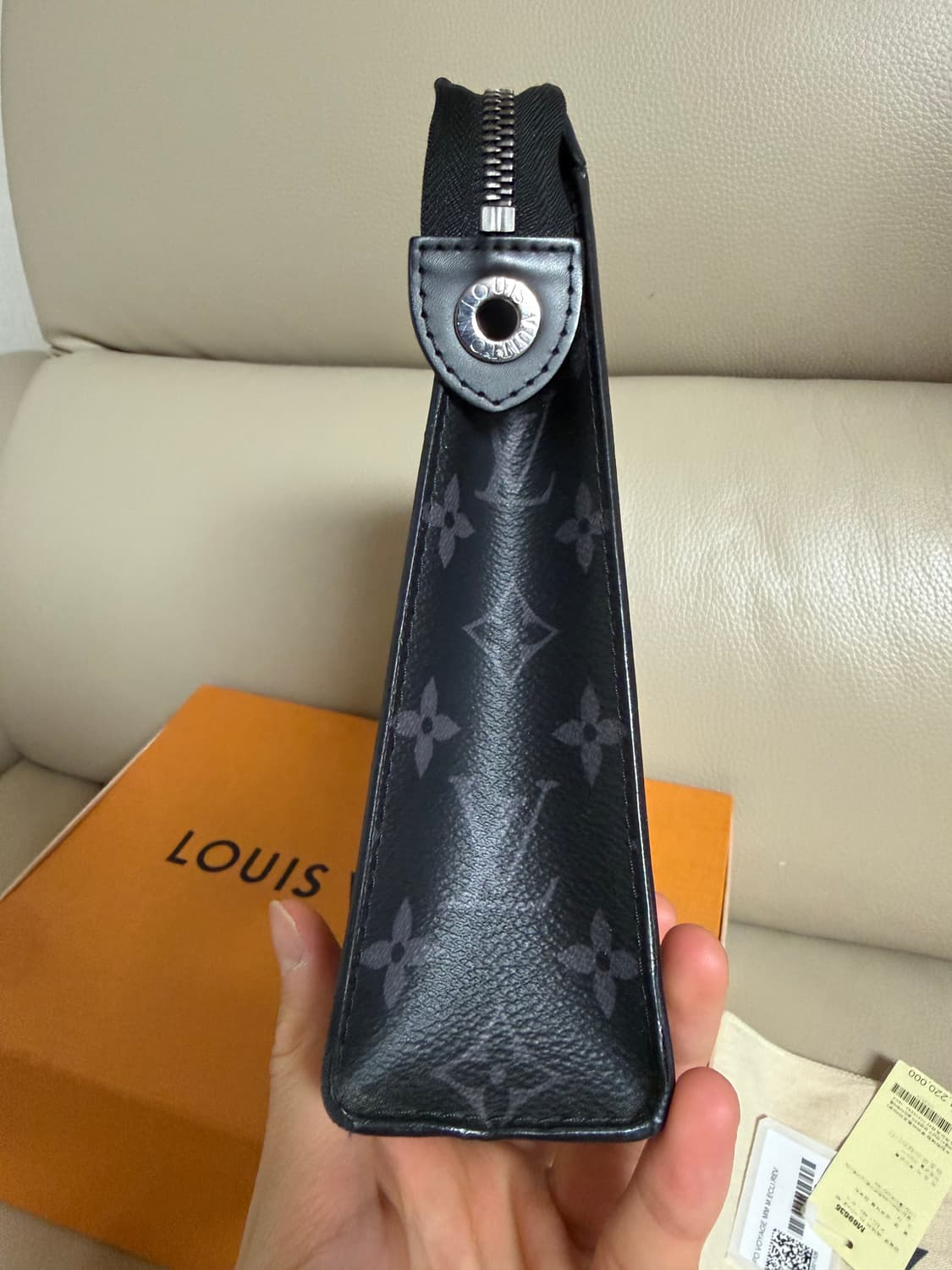 루이비통 정품 모노그램 포쉐트 보야주 클러치 상품이미지6