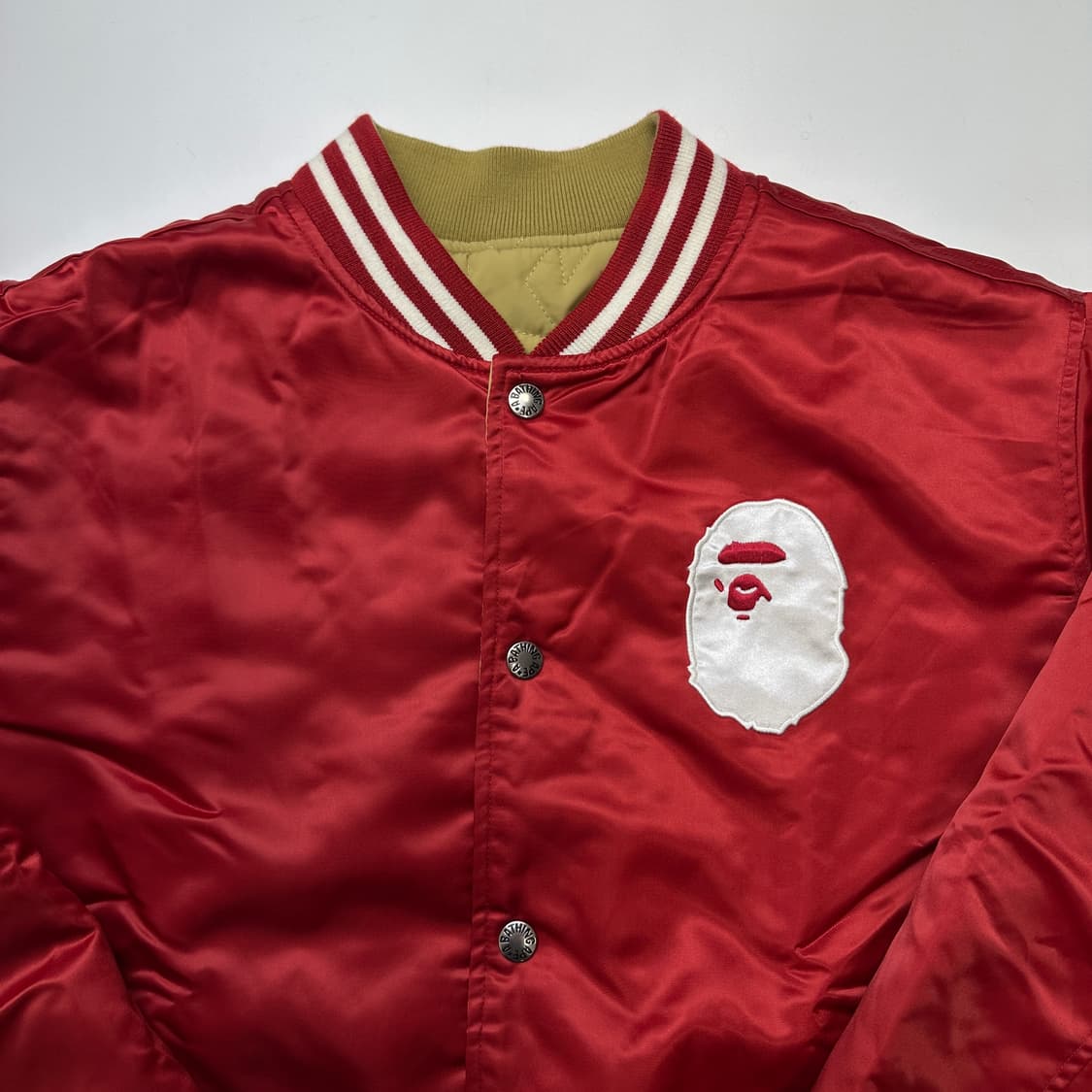 A BATHING APE 22SS 베이프 리버시블 바시티 자켓 상품이미지2