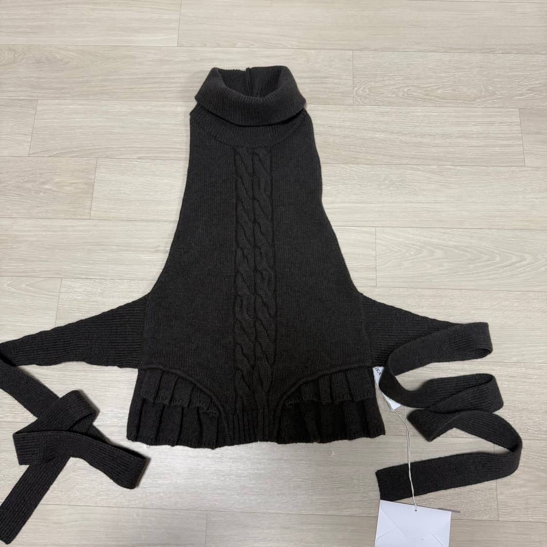 [ulika sanctus] knit halter top 상품이미지2