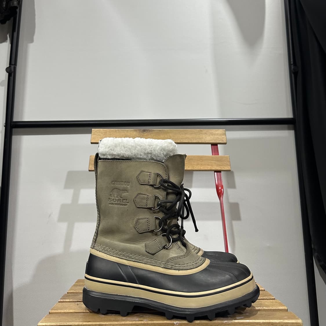 250) 소렐 방한화 남녀 공용 방한부츠 카리부 올리브카키 상품이미지1