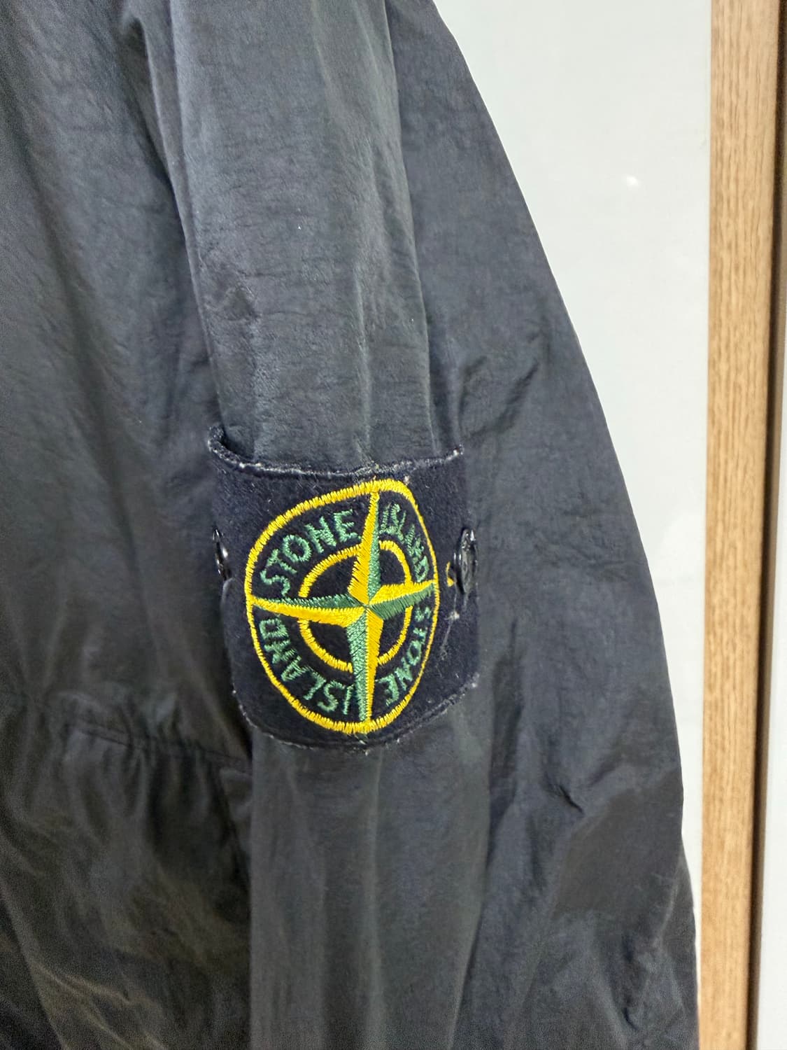 급처 스톤아일랜드 멤브라나 3L TC 바람막이 블랙 XL 상품이미지3