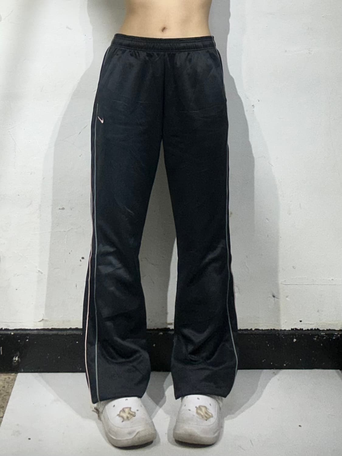 나이키 블랙 부츠컷 와이드 팬츠 XL 상품이미지2