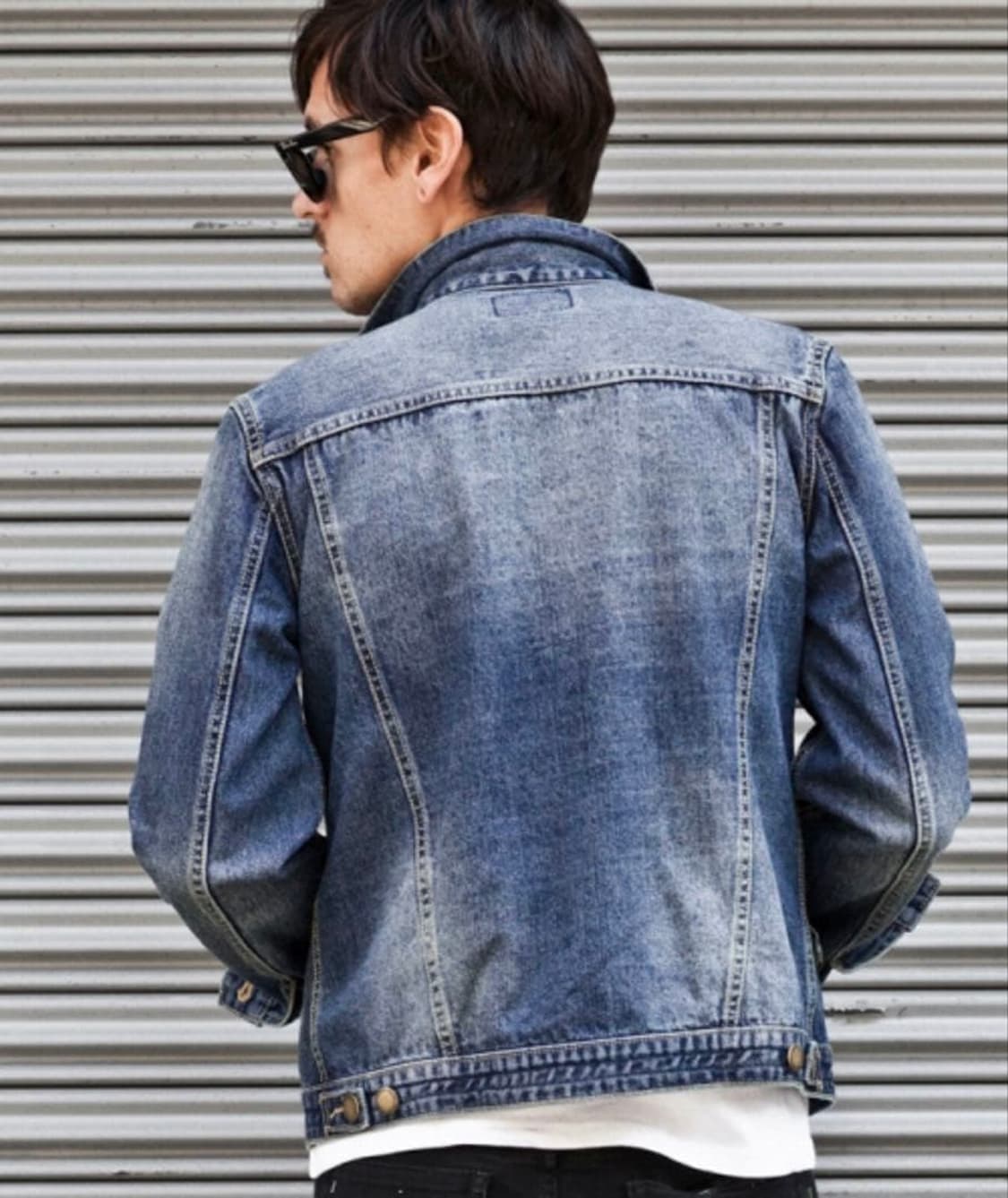 넘버나인 워시드 데님 g쟌 자켓 M 상품이미지6