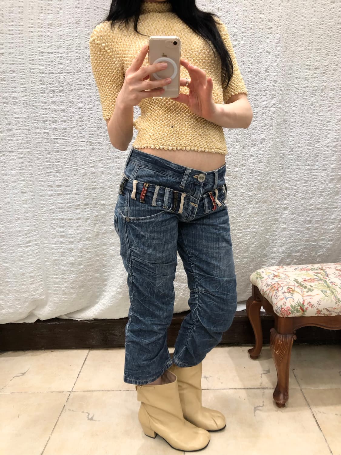Crash Belt Denim 상품이미지4