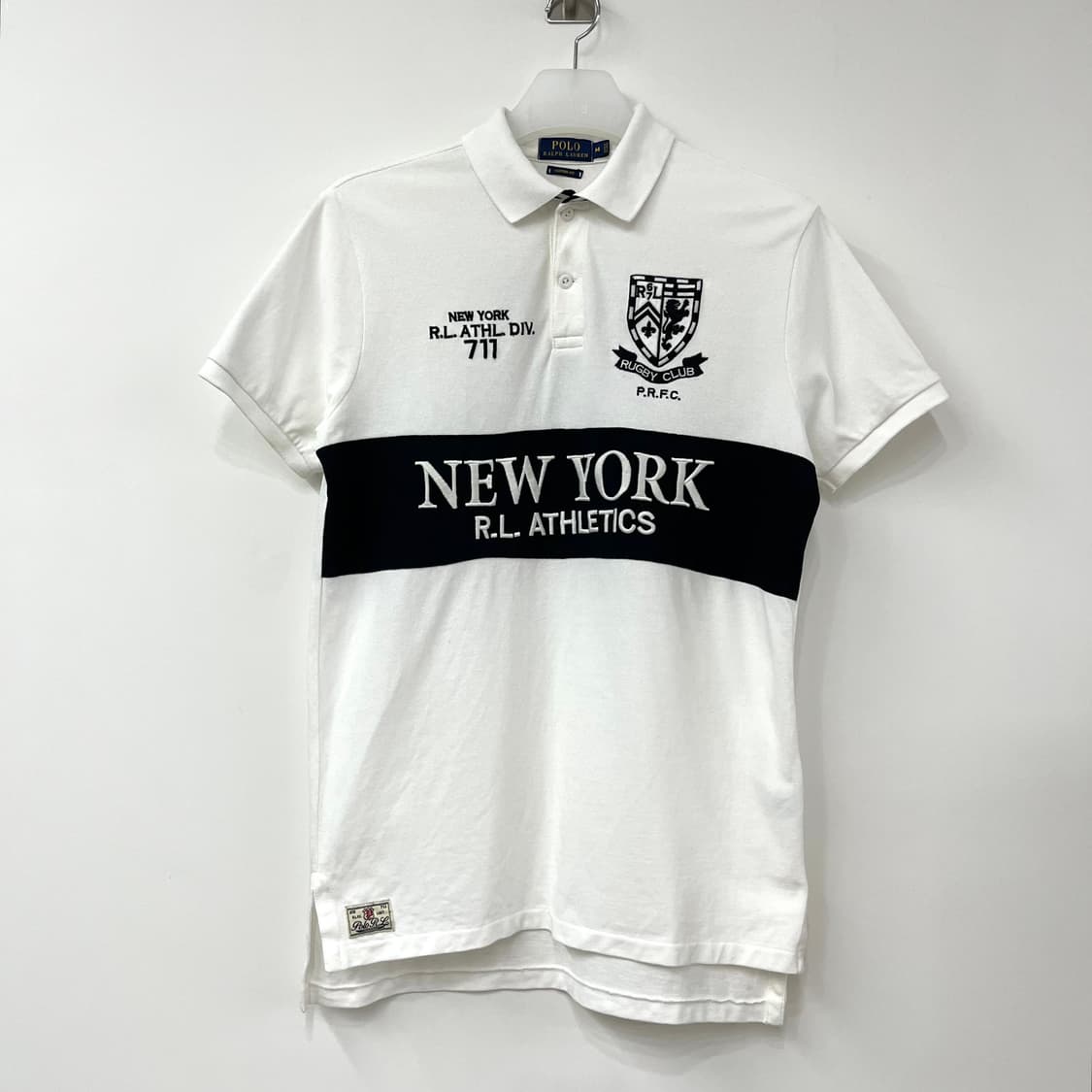 폴로 랄프로렌 뉴욕 럭비클럽 치프키프 카라 반팔 티셔츠 상품이미지2