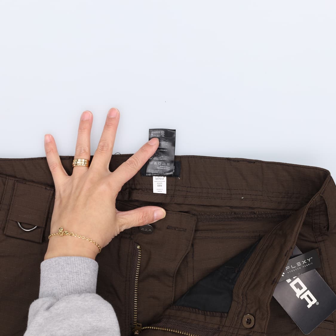 8/R 새상품 씨큐알 일자팬츠 0304H1 상품이미지4