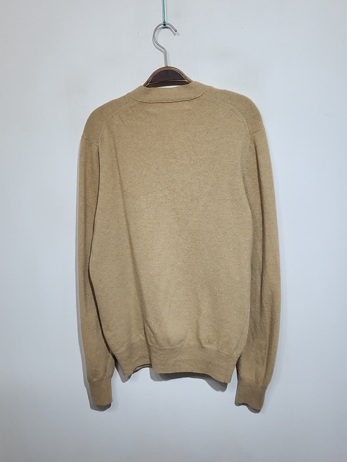 (L) 꼼데가르송 가디건 베이지 블랙와펜 AZ N024  상품이미지6