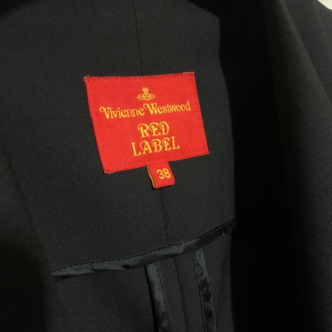비비안 웨스트우드 블랙 모 7부 소매 자켓 상품이미지7