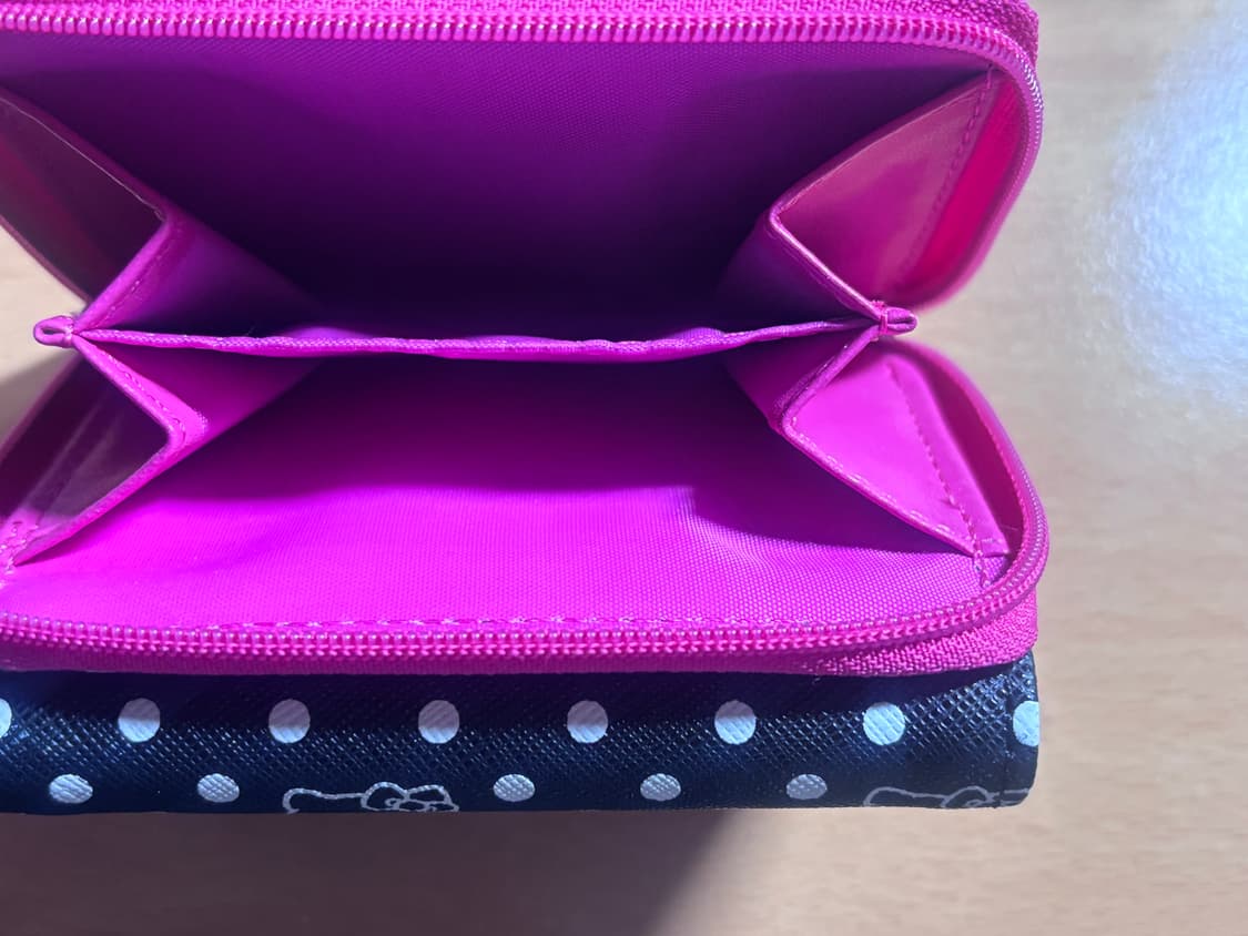 산리오 헬로키티 도트 반지갑 상품이미지3