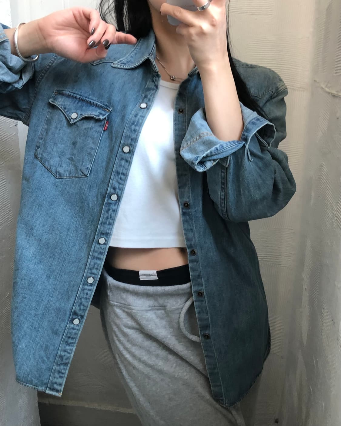 Levi‘s 리바이스 데님 웨스턴 셔츠 상품이미지2