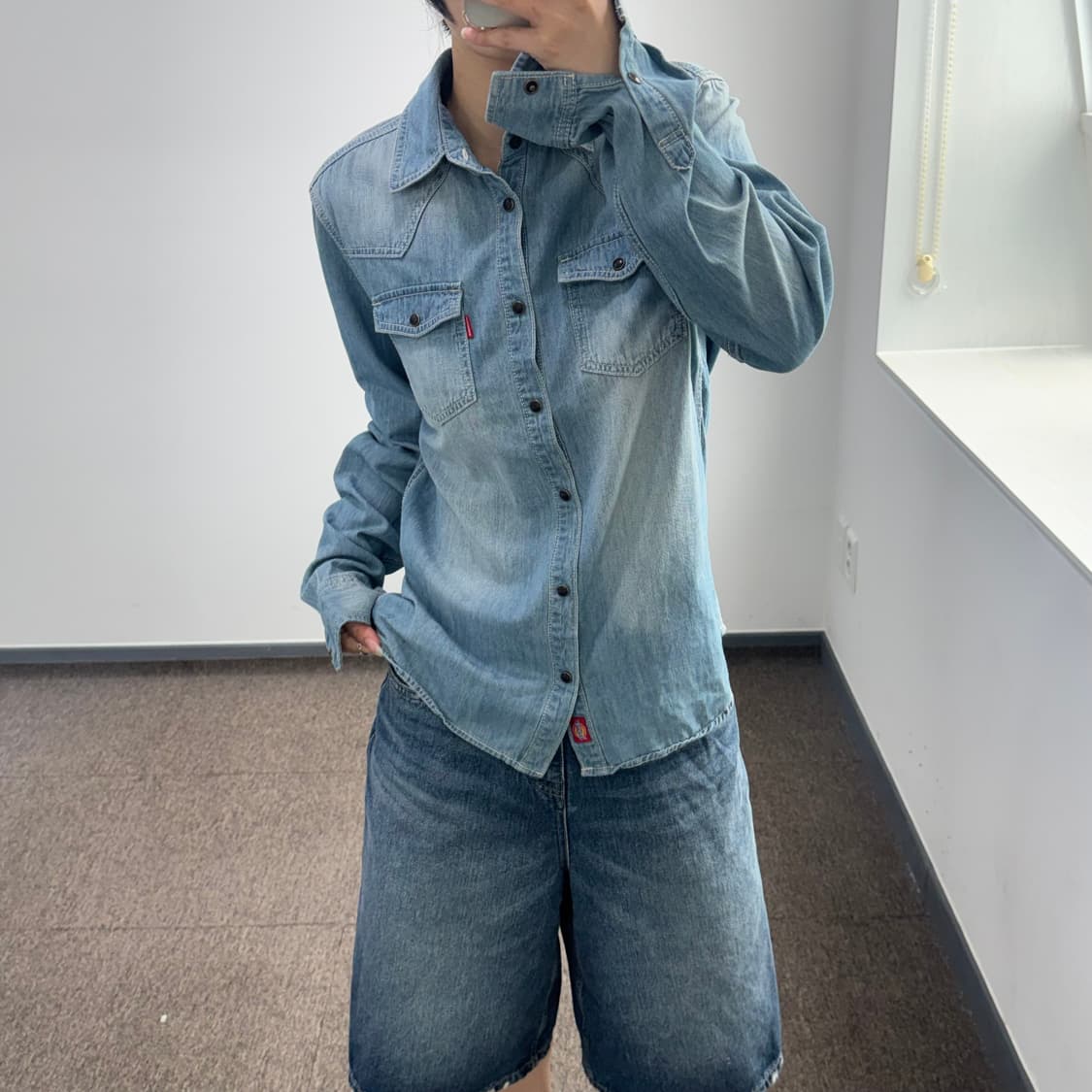 Dickies 디키즈 데님 셔츠  상품이미지1