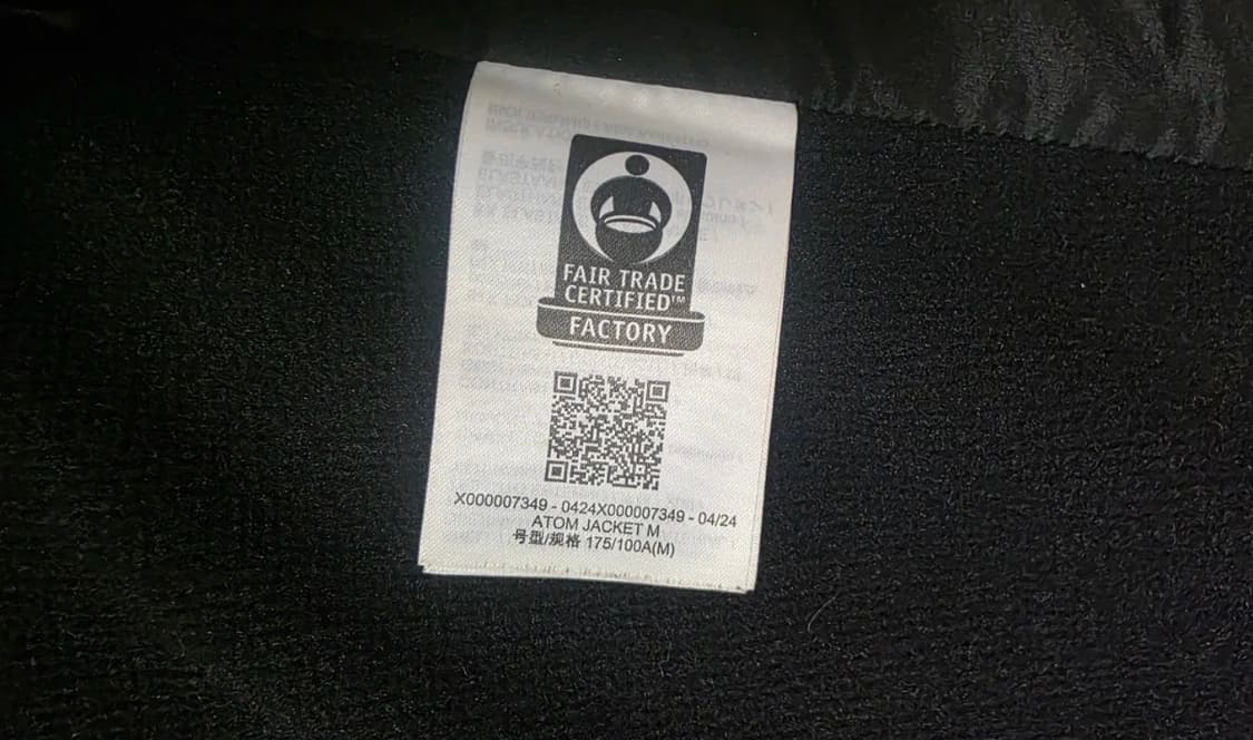 아크테릭스 아톰 자켓 M 사이즈 상품이미지2