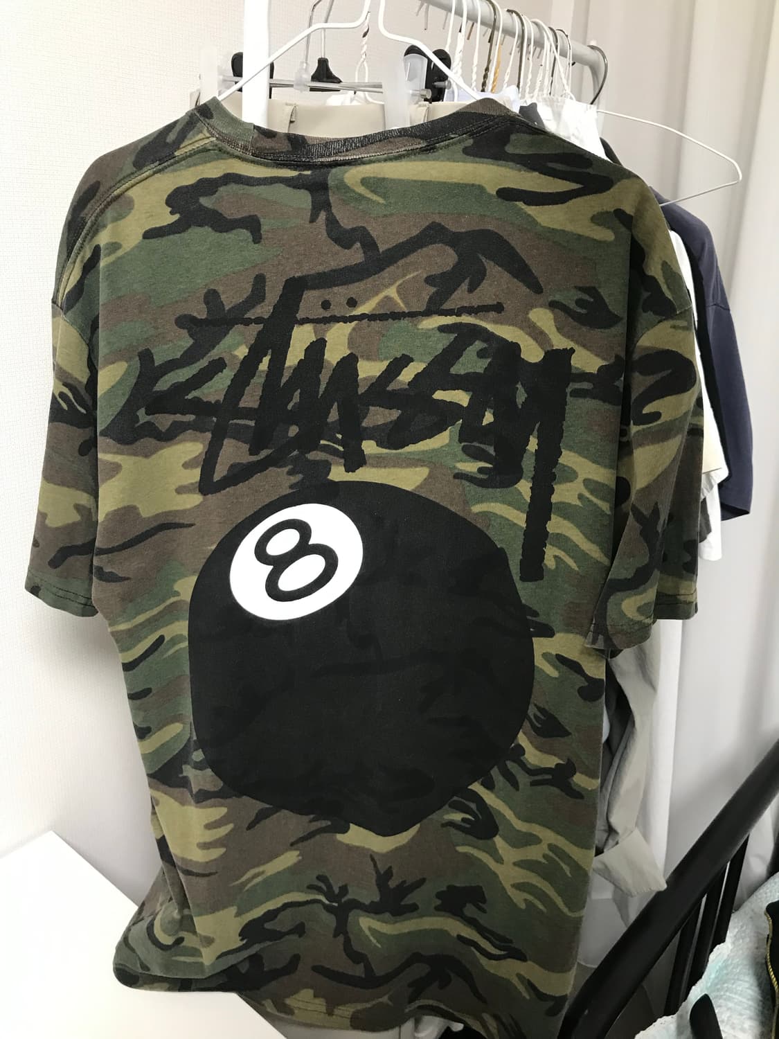 스투시 8볼 티셔츠 카모 stussy 8 ball t-shirt camo 상품이미지1