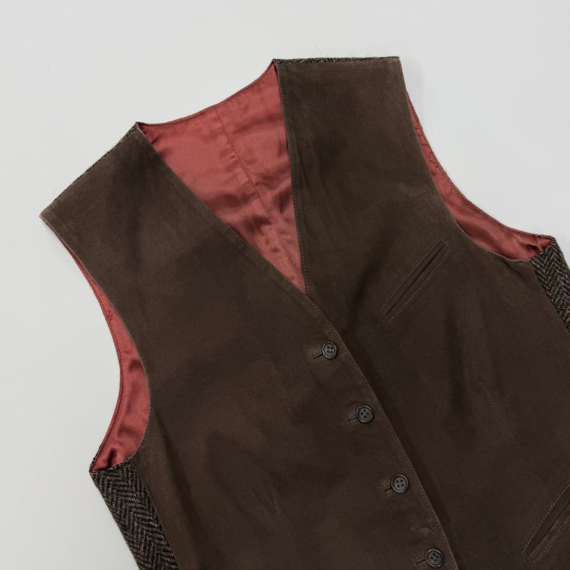 old Margaret Howell leather vest 상품이미지3