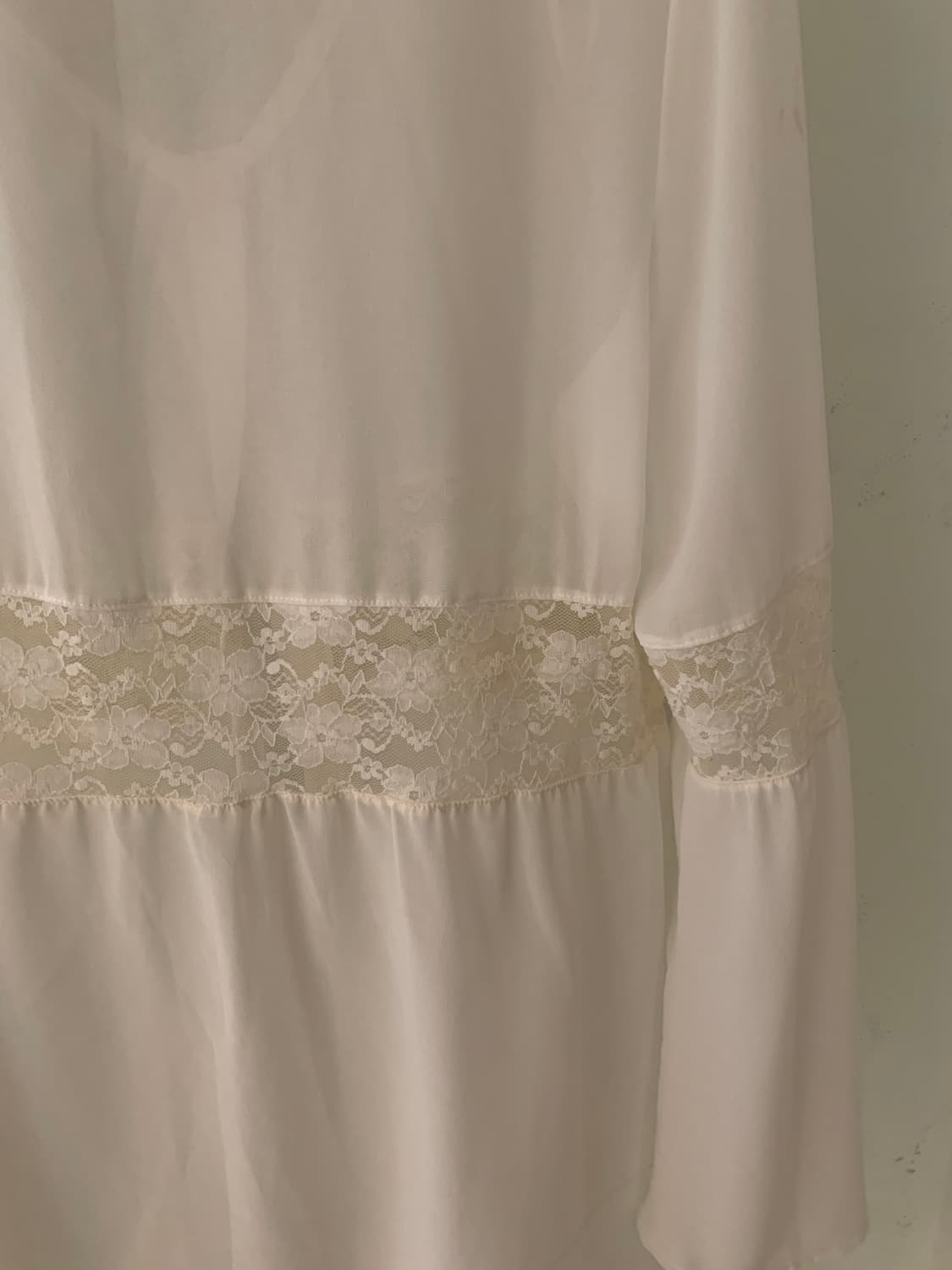 고퀄리티 빈티지 레이스 새틴 가디건 상품이미지5