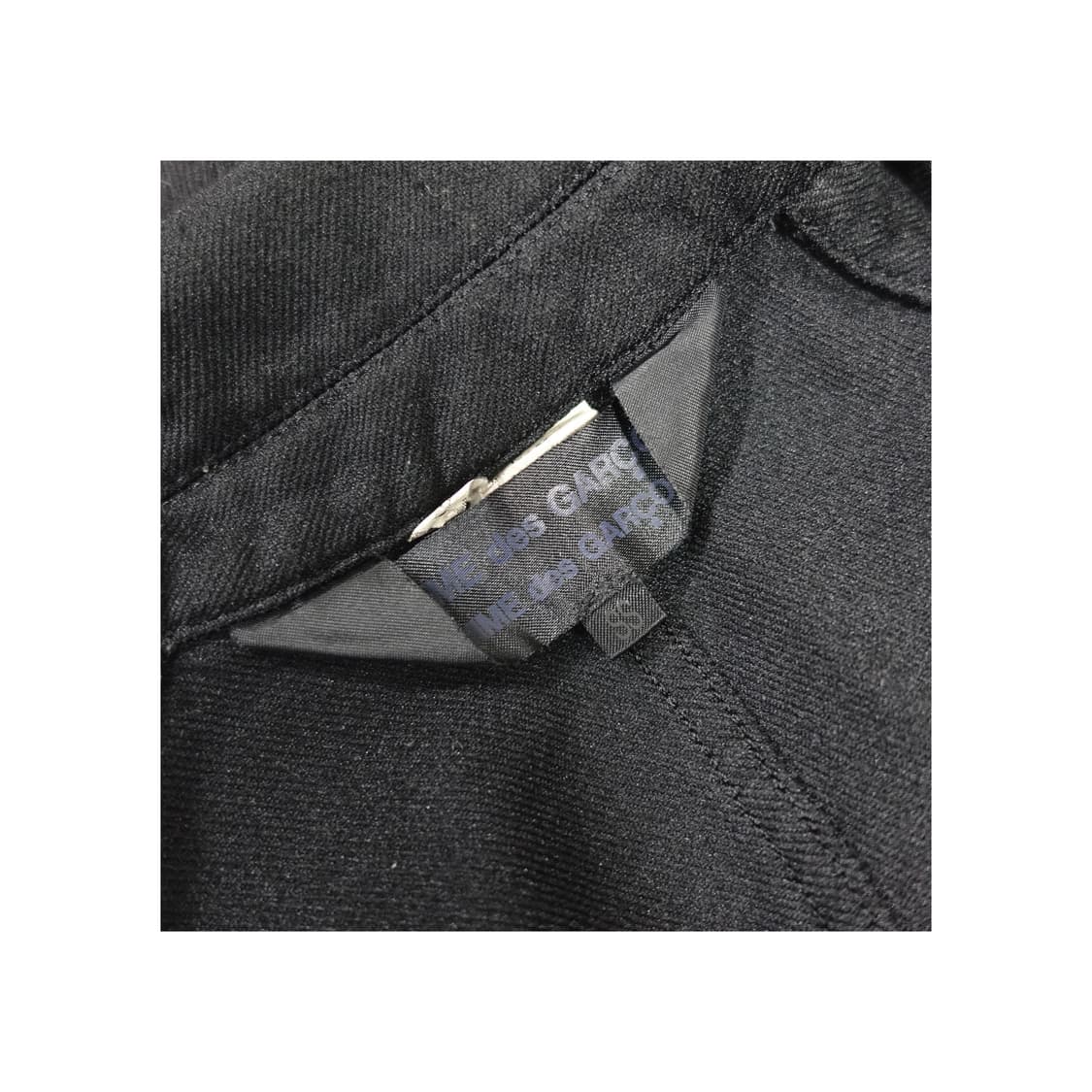 COMME DES GARCONS 꼼데가르송 블랙 축융 울 자켓 S 상품이미지7