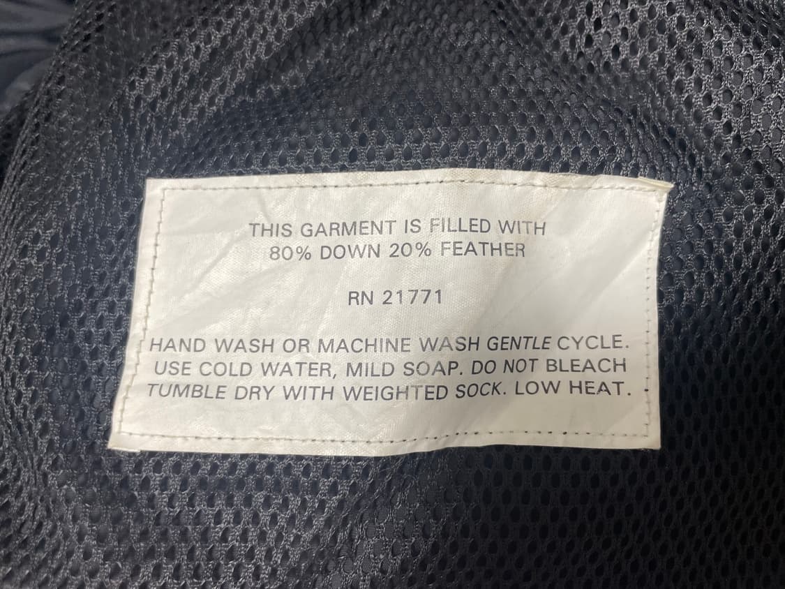 SPIEWAK 90-00s black nylon down  상품이미지3