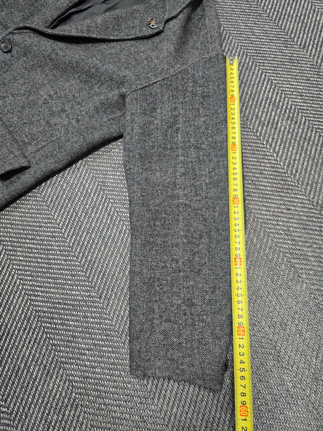 커스텀멜로우 핸드메이드 헤링본 오버핏 자켓 상품이미지8