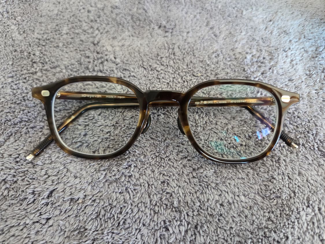 (새제품) 텐아이반 NO.7 톨토이즈 45 1038컬러 10EYEVAN 상품이미지2