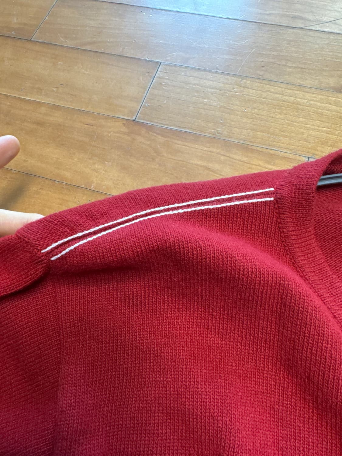 맨하튼 프로젝트X하나비 핑거홀 가디건 상품이미지6