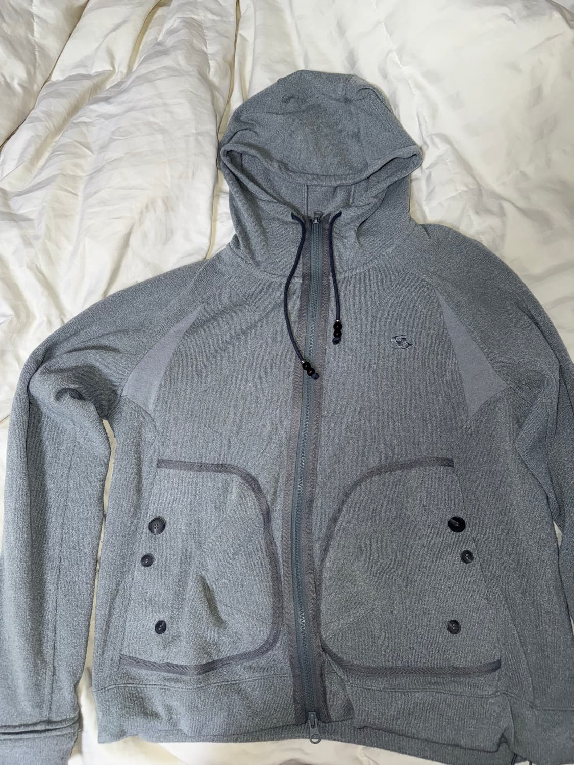 산산기어 카파스 니트 집업 민트 상품이미지2