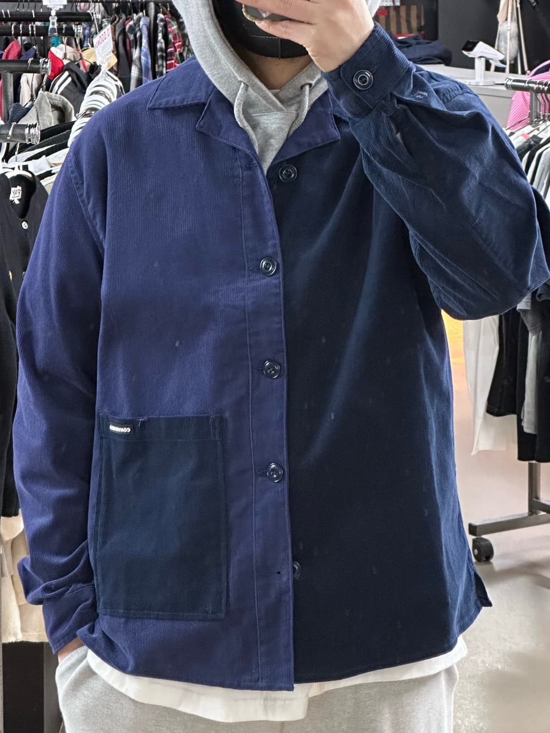 🔥컨버스 코듀로이 투톤 자켓🔥 상품이미지1