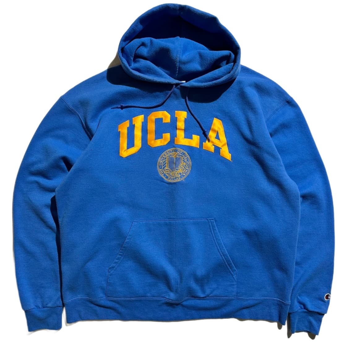 챔피온 UCLA 아치로고 후드 티셔츠 상품이미지1