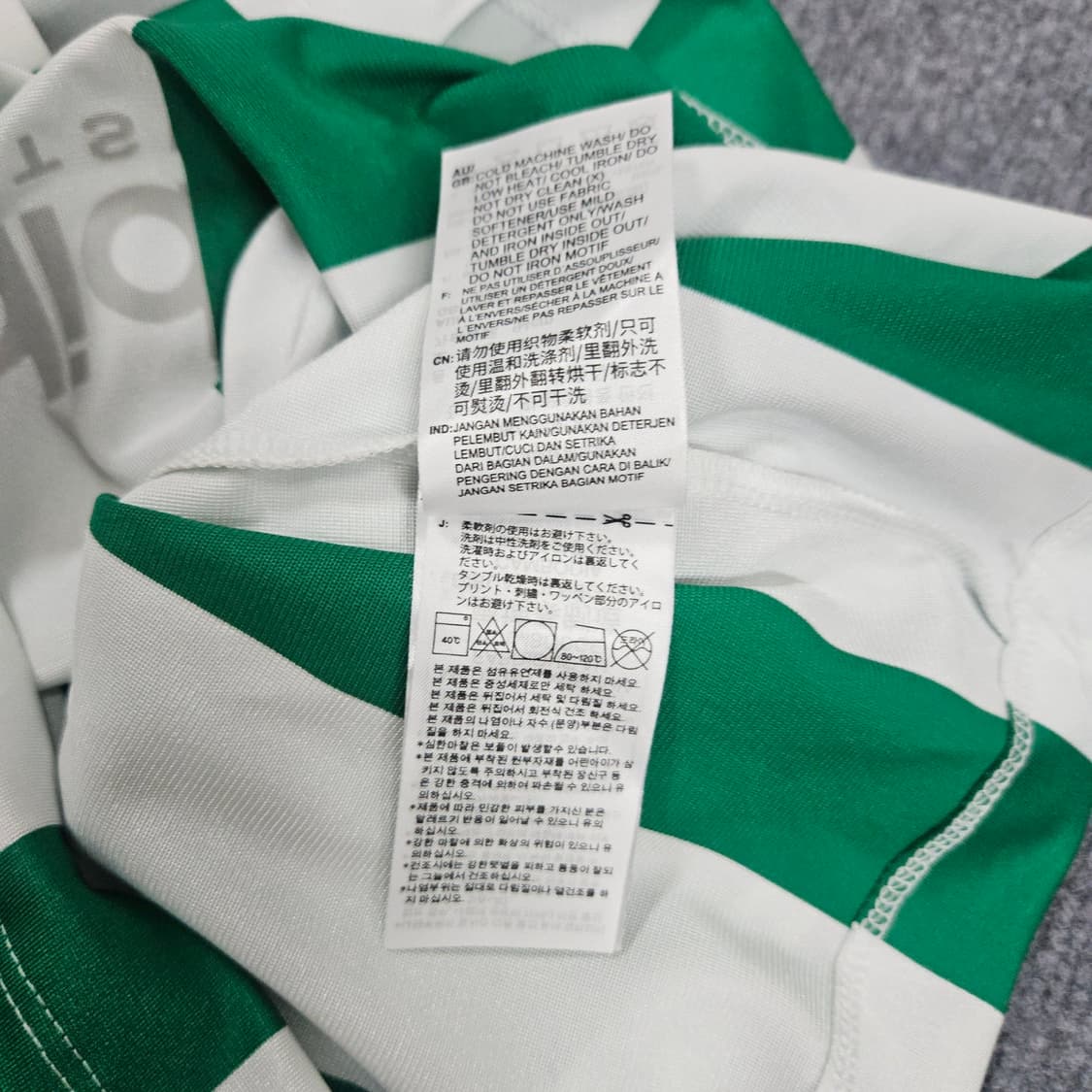 아디다스 티로 컬러블록 크롭 반팔티 급처  상품이미지5