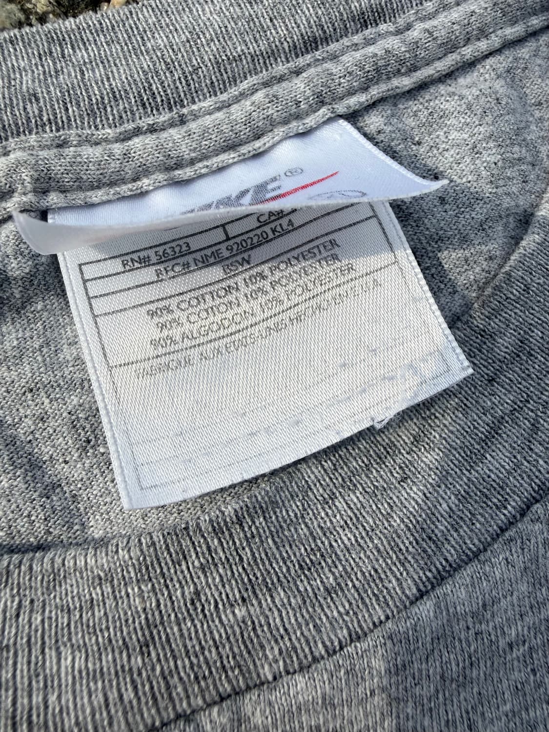 90s made in usa nike 빅스우시 나이키 반팔 티셔츠 상품이미지5