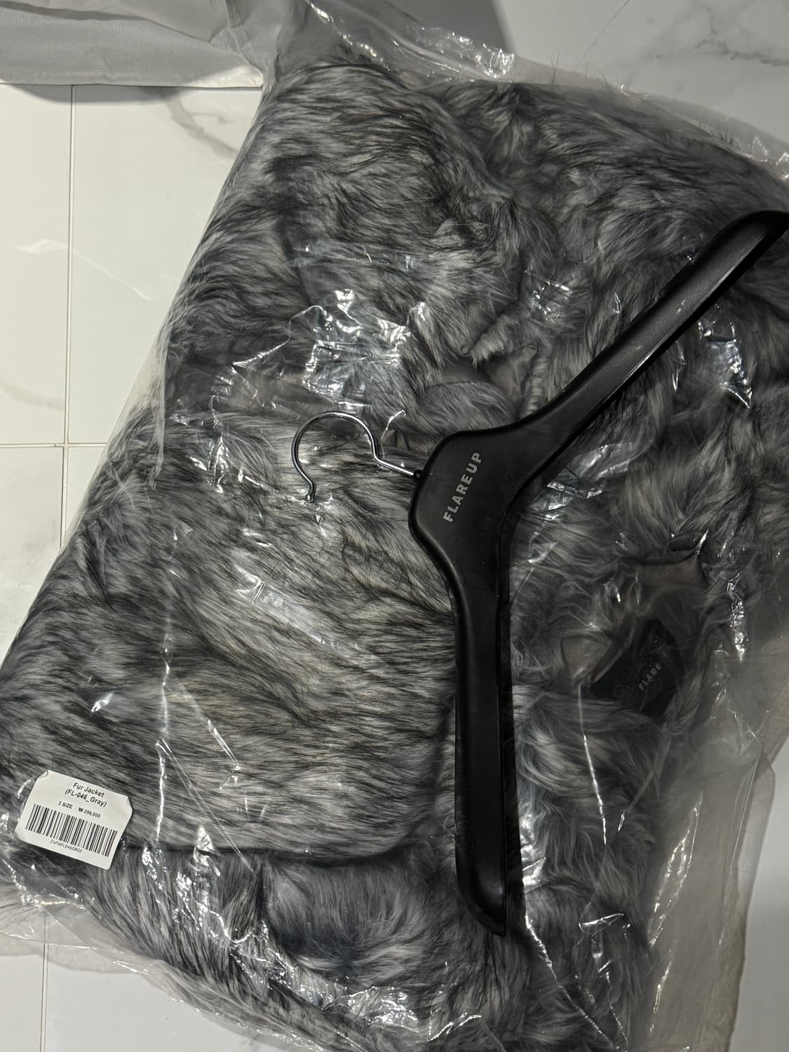 플레이업 그레이 퍼자켓 2 SIZE 상품이미지3