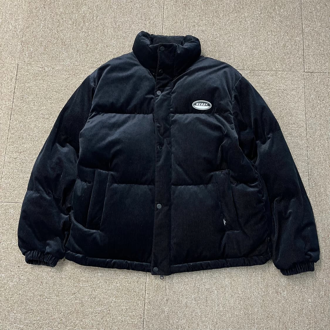  널디 코듀로이 덕다운 패딩 상품이미지2