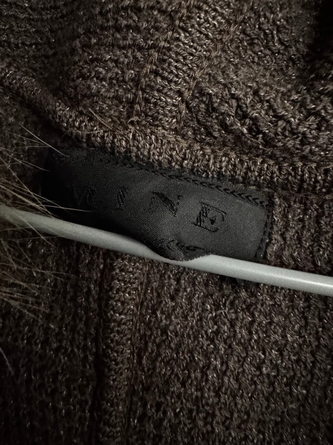 MINE 마인 폭스퍼 니트 베스트 상품이미지3