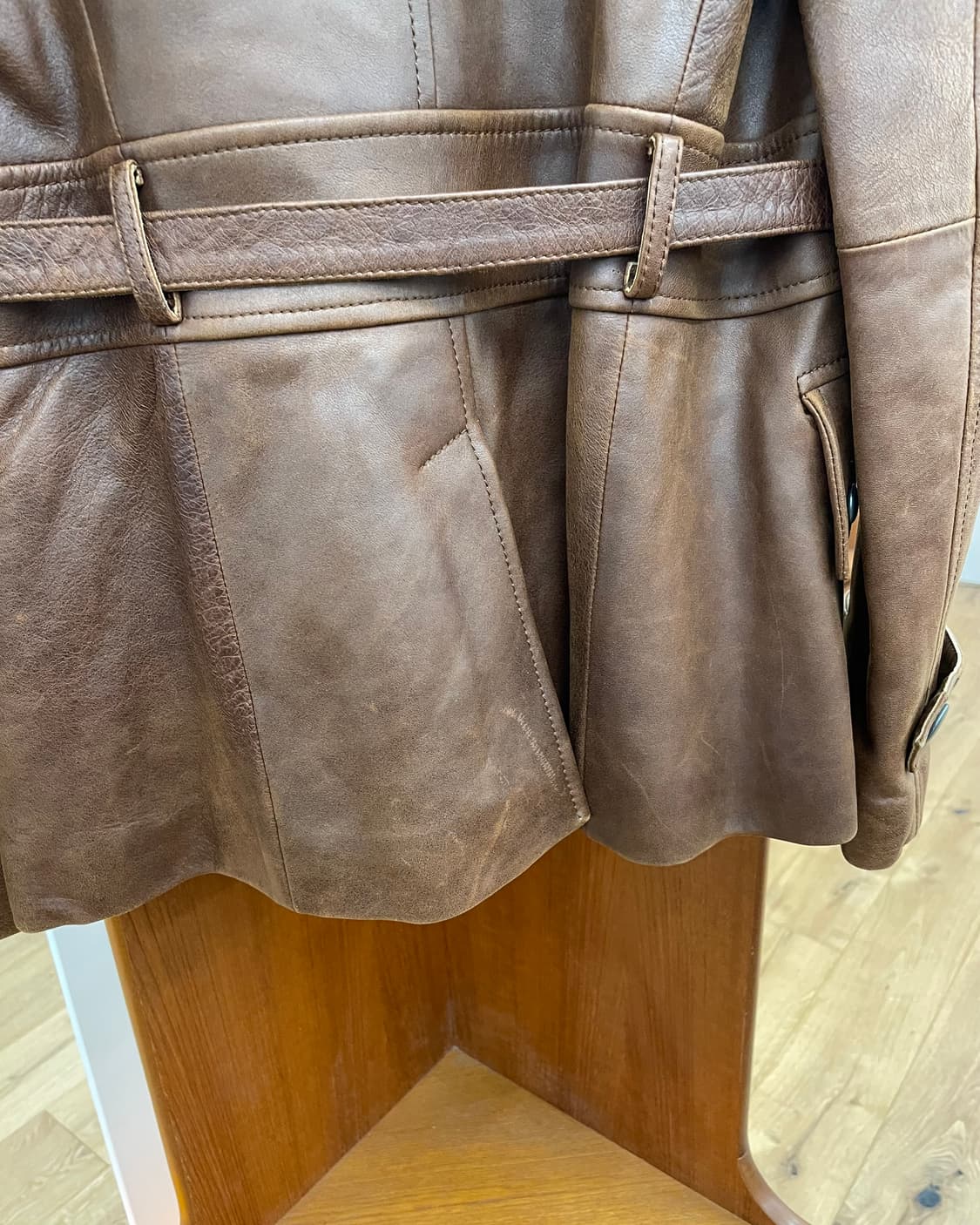 [38] 막스마라 웨스턴 레더 자켓 상품이미지8