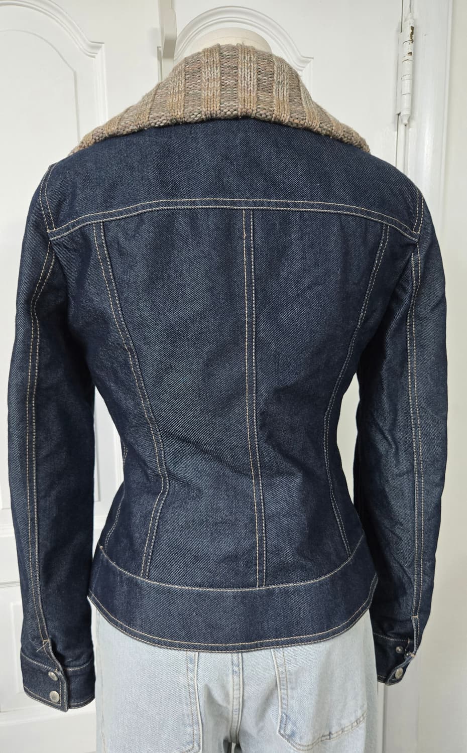 돌체앤가바나 니트카라 데님자켓 상품이미지4