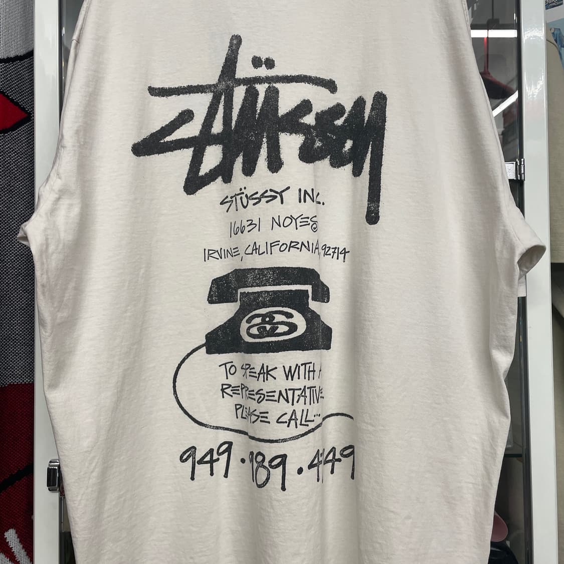 스투시 올드 폰 티 상품이미지5