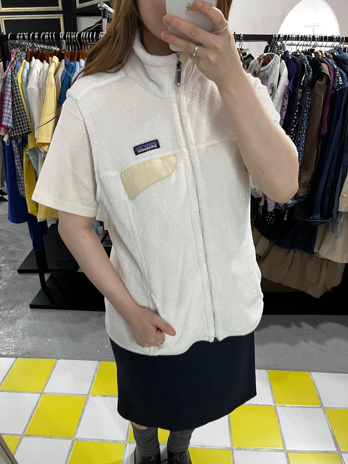 Patagonia 파타고니아 플리스 베스트 우먼 L 상품이미지3
