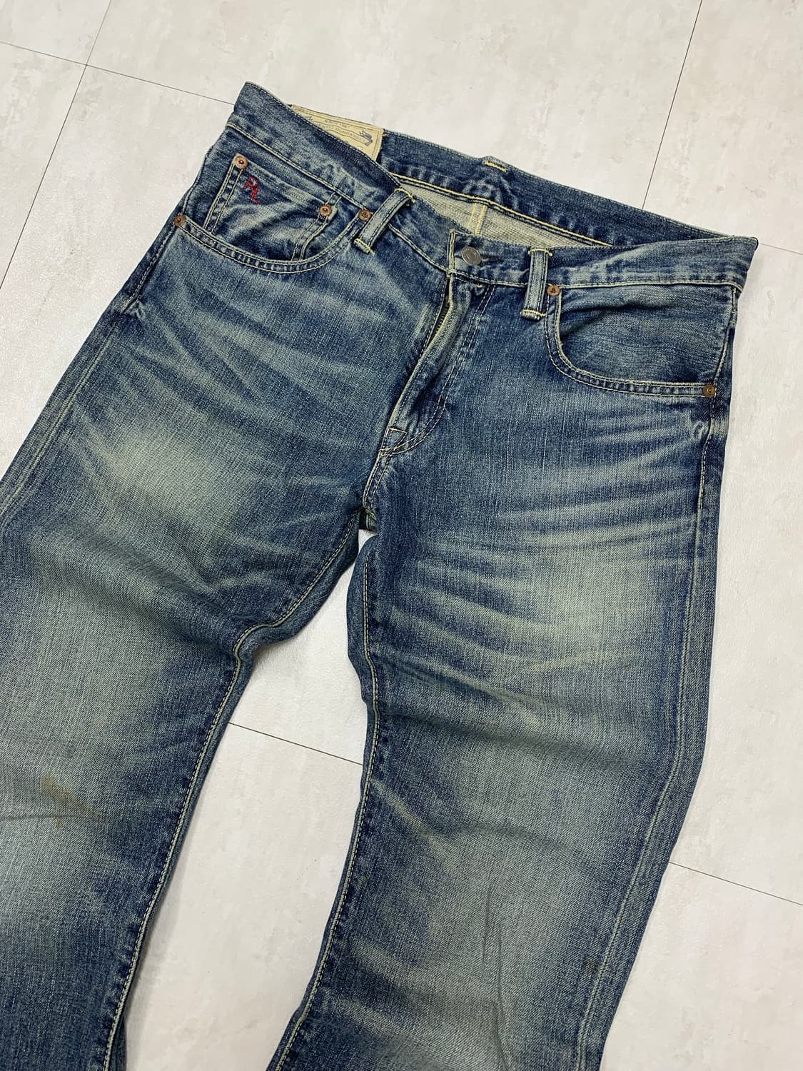 폴로 랄프로렌 데님 워싱 팬츠 #166 상품이미지2