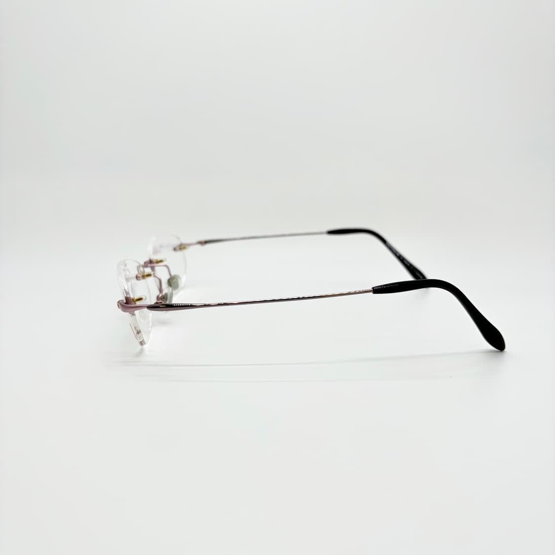 VASTONOM 티타늄 핑크 오벌 무테 상품이미지4