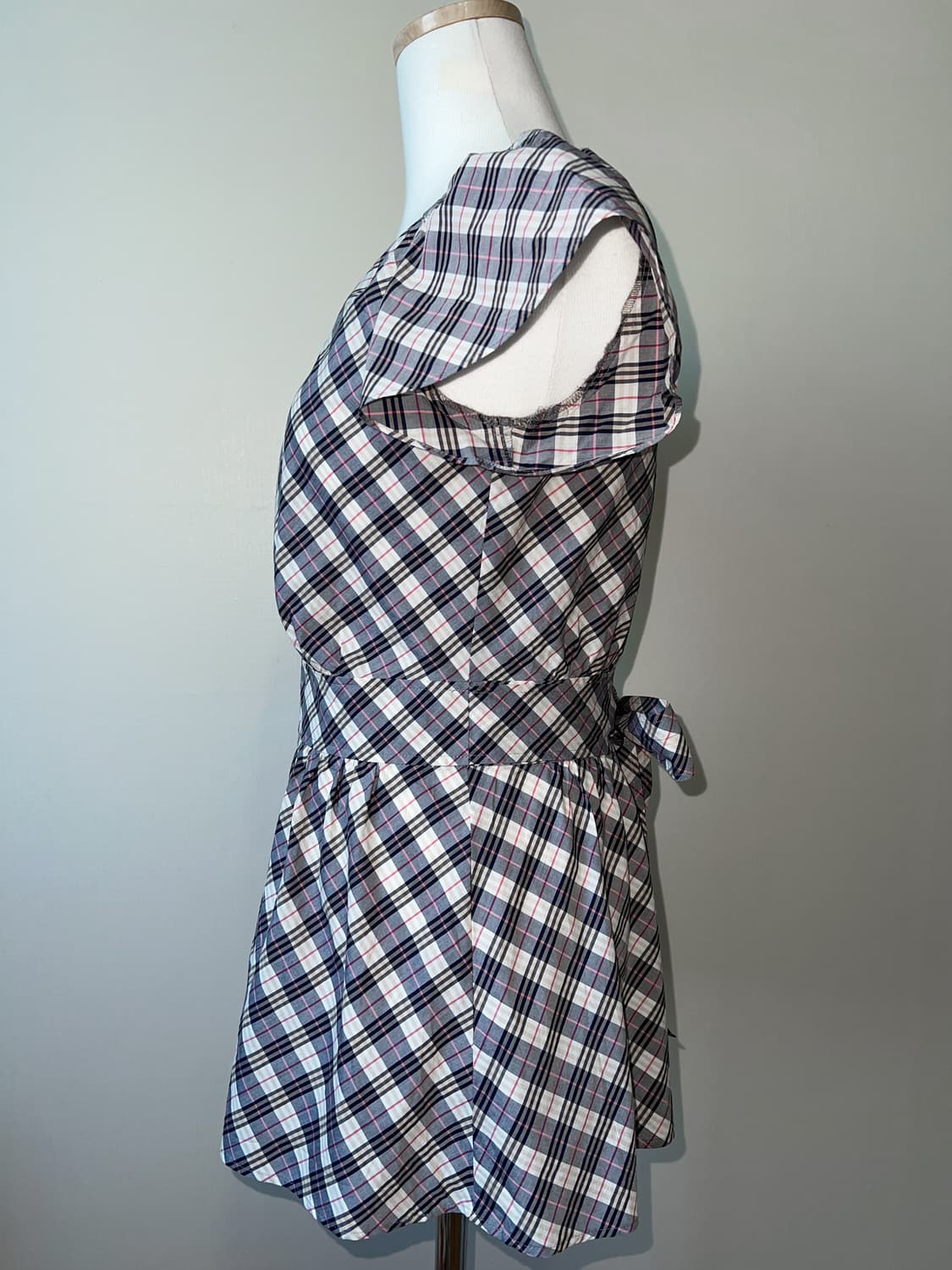 burberry check long blouse 상품이미지2