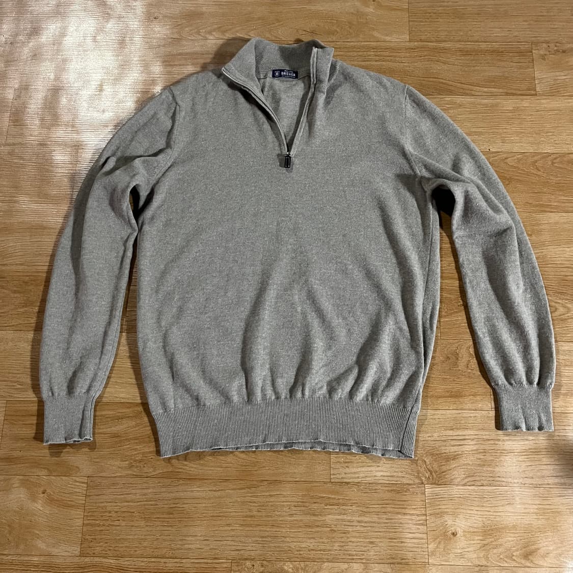 [100] 브로이어 반집업 니트 상품이미지1