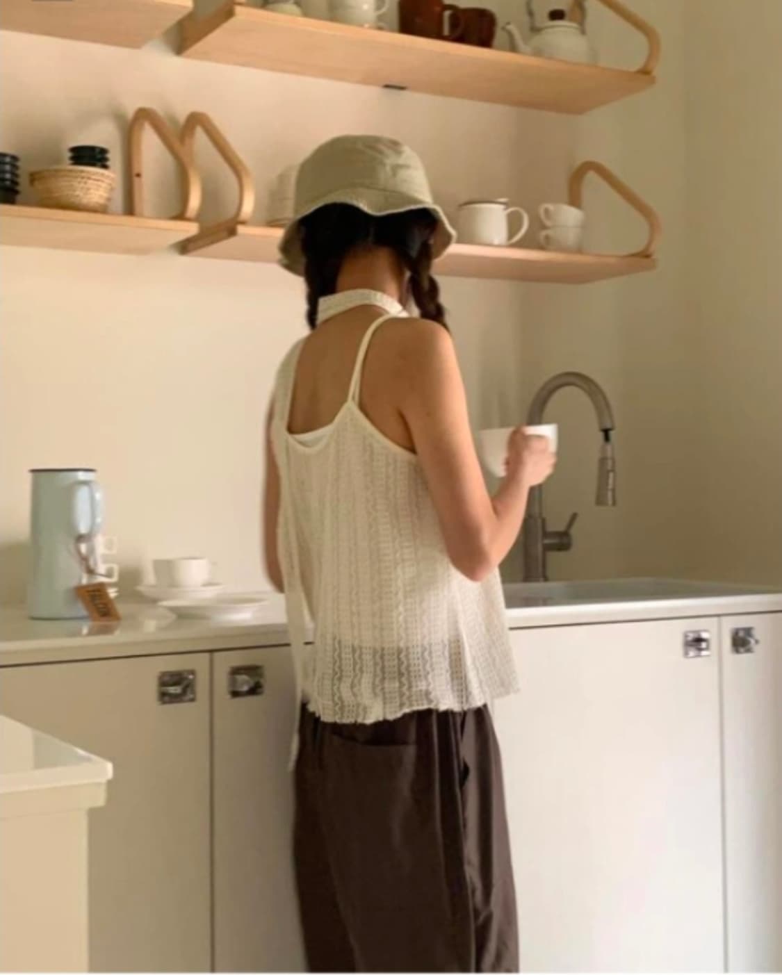 레이스 스카프 나시 세트 상품이미지3